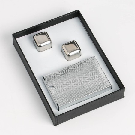 Gift set: cards and 2 cubes for whiskey-2