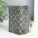 Souvenir Polystone Pencil "Elephant and Elephant in Popone with Flower" Silver 8.5x9x11.5 cm