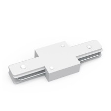 Connector (straight) Gauss, white color