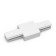 Connector (straight) Gauss, white color