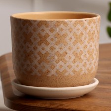 Pot Flower Cross Terracott Buk No. 1, 0.8 L, D - 12 cm