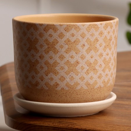 Pot Flower Cross Terracott Buk No. 1, 0.8 L, D - 12 cm