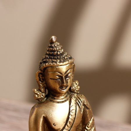 Souvenir "Buddha" brass 7.5 cm-2