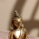 Souvenir "Buddha" brass 7.5 cm