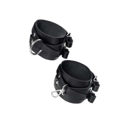 OCHOV Pecado BDSM, 2 cross straps, hitch-orinal carabiner, genuine leather-4