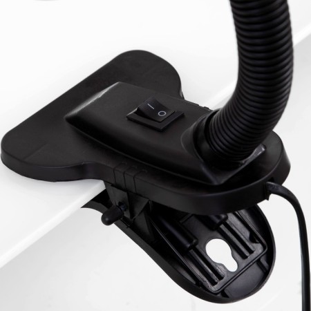 Table lamp E27, with off. On a clamp (220V) green (108V) Risalux-5