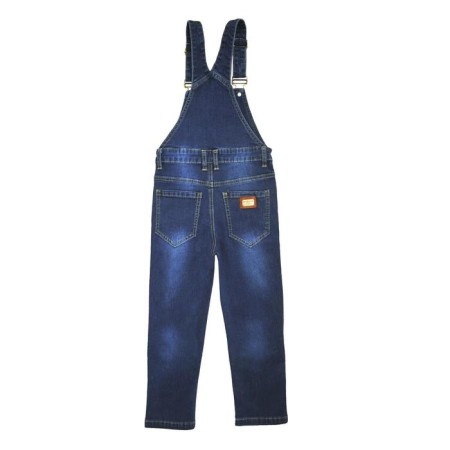 Semi -combinezone jeans for boys, height 98 cm, blue color-1