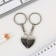 Key keychain, non -memorials “We were destined to meet” 8 x 3 cm