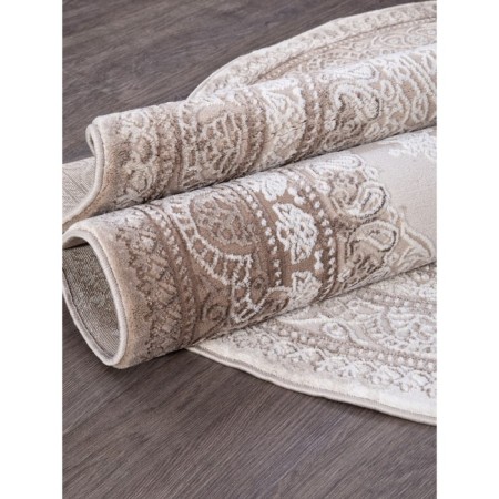 Oval Karmen Hali Armina, size 80x150 cm, color Brown/Brown-3