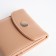 Women's wallet on magnet, beige color