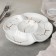 Porcelain Mengoritsa 5 cells "Marble", 22.8 × 2.2 cm, white color
