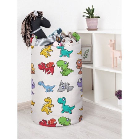 Basket for toys "Dinosaurs Parade, size 40x60 cm