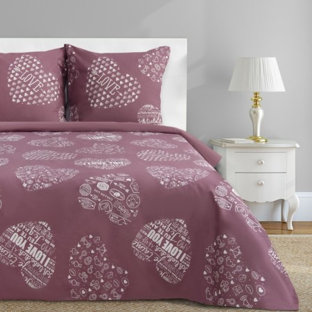 Bed linen Etel TE AMO, type 2, 1.5-sp., 143 × 215 cm, 150 × 214 cm, 70 × 70 cm (2 pcs.), Byz-2