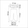 Tulip track lamp, 9W GU10, 1-F, white color