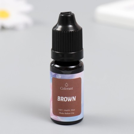 Paint (pigment) for wax "brown" 10 ml-1