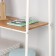 Scandinavia 24 rack, 65 × 38.5 × 147 cm, white color