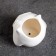 Pot "Council Moon" White, 10.5x9x10cm