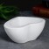 Kashpo heart white, 10 x 12.5 x 6 cm