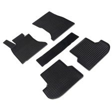 Rubber rugs ’grid’ for BMW 5 Ser F10, 2013-2017