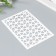 Plastic stencil "Geometry" 24x16 cm
