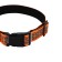 Collar with reflective ornament, 55 x 2.5 cm, orange