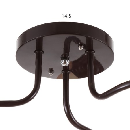 Chandelier 1341003/3br E27 15W brown Bayerlux-3