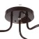 Chandelier 1341003/3br E27 15W brown Bayerlux