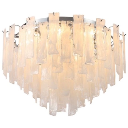 Ceiling chandelier Glowice 10XE14 40W, size 60x60x42 cm, color chromium-1