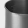 Stainless steel bucket “Basis”, 1.2 l, d = 16 cm, with a measured scale, a metal handle