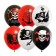 Latex ball 12 "Pirates", pastel, set 25 pcs., Mix