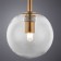 Cameron lamp, 1x40W G9, bronze color