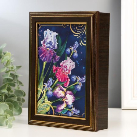 Key "Flowers" Wenge 15x21 cm-7