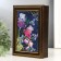 Key "Flowers" Wenge 15x21 cm