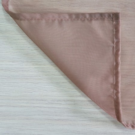 A set of curtains for the kitchen Witerra Lydia 250x160cm, Cocoa, PE100%-3