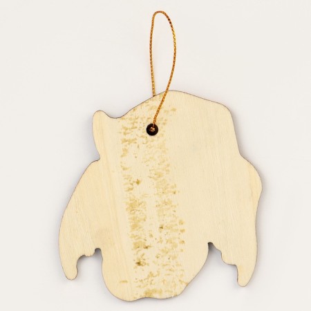 Suspension New Year's Wooden "Dragon" with a scretch-layer-2