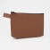 Lightning cosmetic bag, brown color