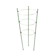 Builder, d = 18.5–20–22 cm, h = 60 cm, 3 rings, metal, green, Greengo