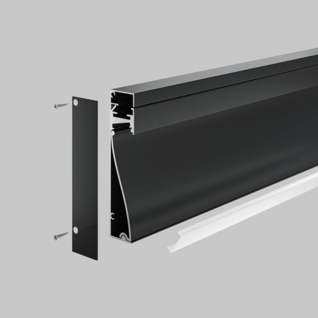 Aluminum profile of the Maytoni plinth with a backlight 80x18 mm, 2 m-5
