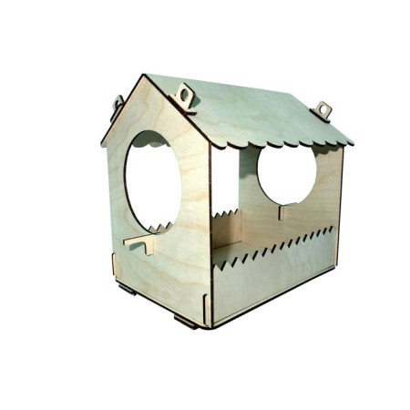 Wooden constructor "Malaya bird feeder"