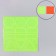 Refereeous stickers "Assorted", 10 × 10 cm, 17 pcs on the sheet, color mix