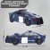 Police robot, transforms, with metal elements