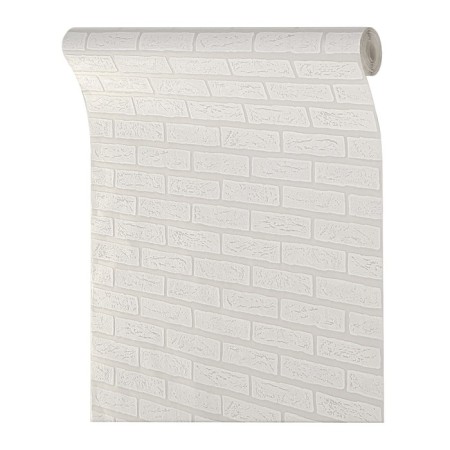 Vinyl wallpaper on a non -woven basis "Gomel mosquitoes" Hermes 11, white, 1.06x10.05m
