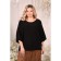 Female jumper, size 54, black color