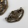 Pen for the casket metal set 2 pcs 5x3x0.5 cm