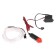 Cartage neon thread for lighting salon, feeder 12 V, 2 m, white power adapter