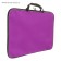 Folder for drawings and drawings A3, 470 x 350 x 20 mm, with handles, textile, calligrata standard, purple, density 600d