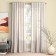 Set of curtains "Boho", size 150x270 cm, beige color, 2 pcs