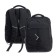 Youth backpack 42 x 31 x 22 cm, Grizzly, ergonomic back, laptop department, black