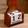 Calendar Table tree "Owl" 10.5x5x19 cm