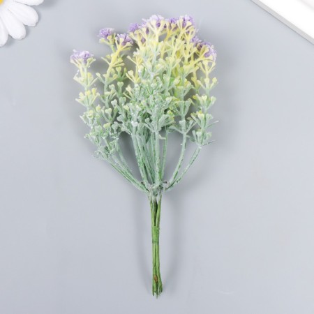 Flowers for decorating "Shabo clove" Lilac 1 bouquet = 6 heads 17 cm-1